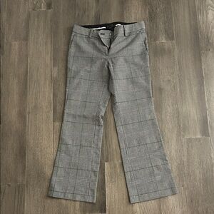 Ann Taylor Monochrome Houndstooth Trousers